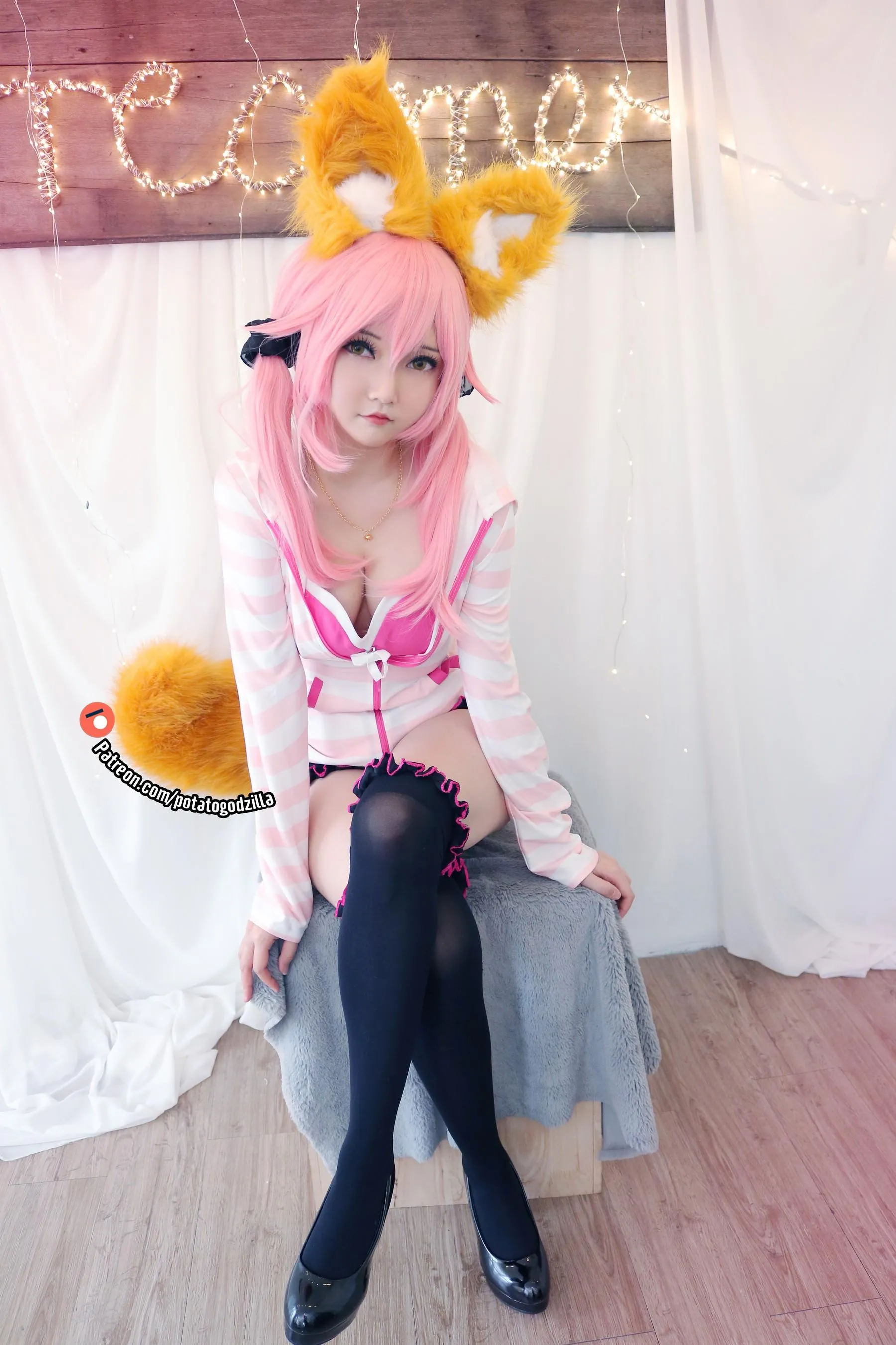 Potato Godzilla – NO.76 Tamamo School Uniform [50P]插图6